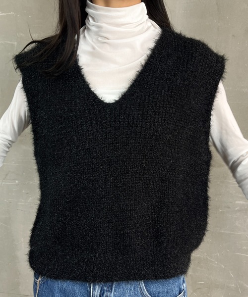 お値下げ✩.*˚sacai ニットフェザーベスト 楽天市場】sacai（ベスト・ジレ｜トップス）：レディース