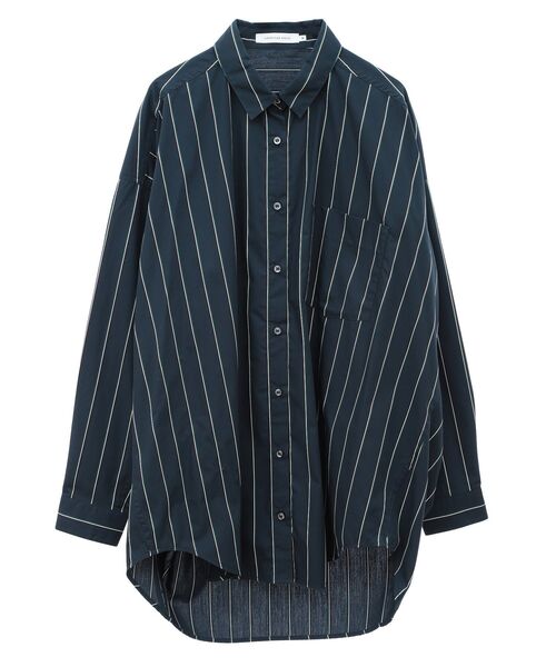 セール】ドビーストライプロングシャツ（シャツ/ブラウス）｜AMERICAN