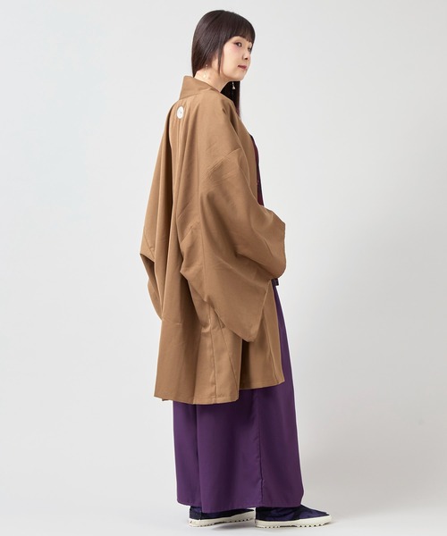 カヤ(カヤ)の「【カヤ】和衣メンズ羽織(カーディガン/ボレロ・メンズ・グリーン/スミクロ/グレー/ブラウン・FREE)」の21枚目の写真