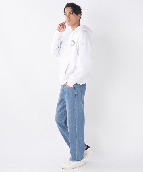 Ocean Pacific（オーシャンパシフィック）の「【OP/オーピー】ワンポイントスウェットジップパーカー（パーカー・メンズ・ネイビー/ホワイト/ブラック/ヘザーグレー・MEDIUM/LARGE/X-LARGE）」の7枚目の写真