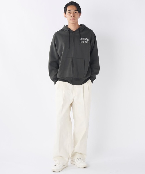 Ocean Pacific（オーシャンパシフィック）の「【OP/オーピー】ワンポイントスウェットジップパーカー（パーカー・メンズ・ネイビー/ホワイト/ブラック/ヘザーグレー・MEDIUM/LARGE/X-LARGE）」の19枚目の写真