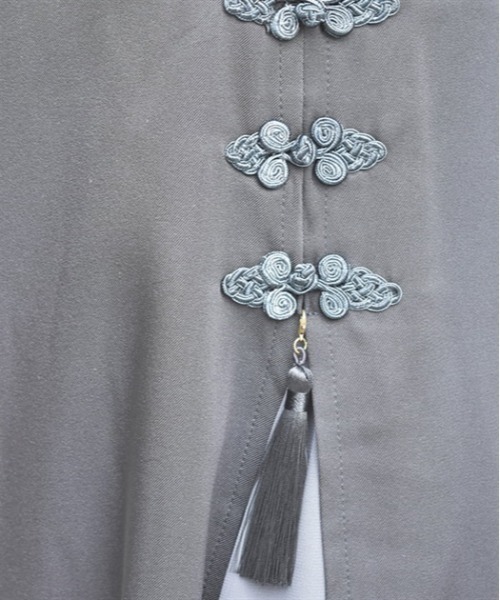 axes femme(アクシーズファム)の「タッセル付チャイナ風ワンピース(ワンピース・レディース・ワイン/ブルーグリーン/ブラック・FREE)」の20枚目の写真