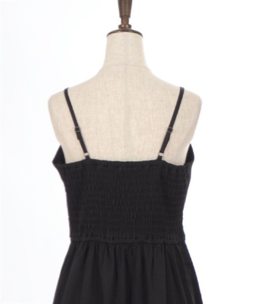 axes femme(アクシーズファム)の「タッセル付チャイナ風ワンピース(ワンピース・レディース・ワイン/ブルーグリーン/ブラック・FREE)」の7枚目の写真