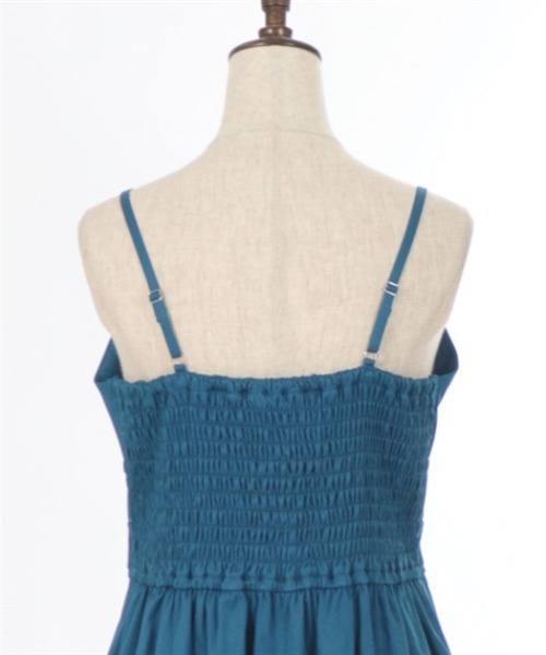 axes femme(アクシーズファム)の「タッセル付チャイナ風ワンピース(ワンピース・レディース・ワイン/ブルーグリーン/ブラック・FREE)」の15枚目の写真