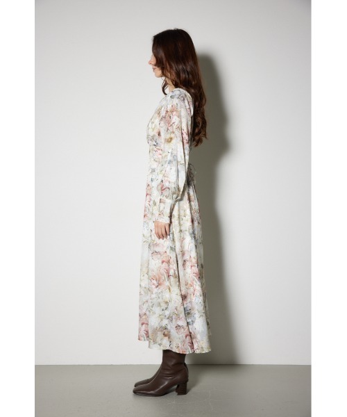 riuコラボカシュクールワンピース ホワイト　rienda セール】Riuコラボカシュクールワンピース（ワンピース）｜Riu
