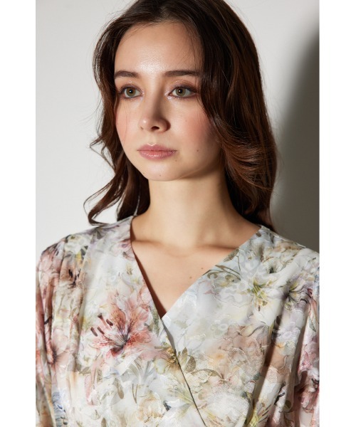 【新品】Riuコラボカシュクールワンピース rienda | Riuコラボカシュクールワンピース (ワンピース(ミニ