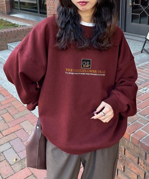 ヴィンテージ刺繍スウェット（スウェット）｜Chillfar（チルファー）の