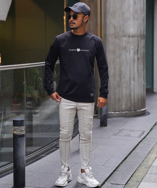 O/Eベアーロングティー（Tシャツ/カットソー）｜adamsJUGGLER（アダムスジャグラー）