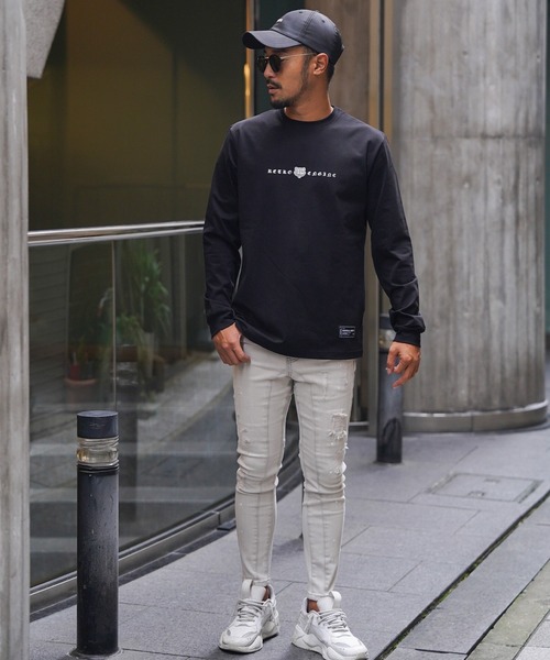 O/Eベアーロングティー（Tシャツ/カットソー）｜adamsJUGGLER（アダムスジャグラー）