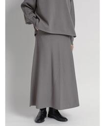 sm2rhythm | プレーティングニットフレアスカート(セットアップ可)(スカート)