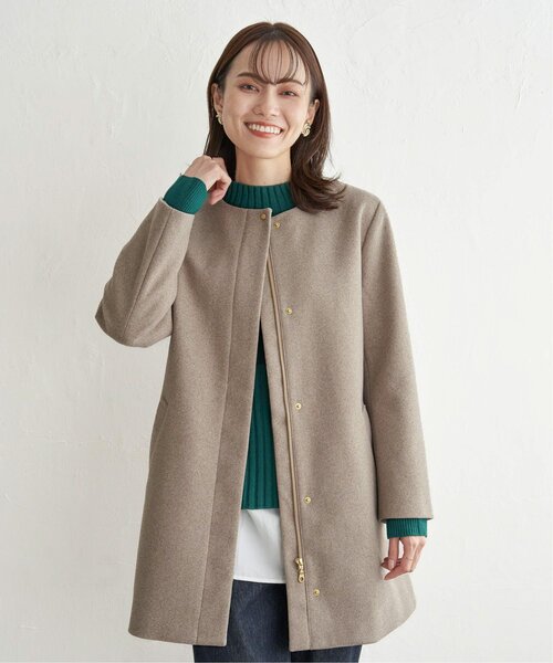 【美品】Doula Doula ウールライク　コート 美品】Doula Doula ウールライク コート 美品】Doula Doula