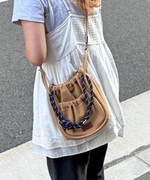 CPCM（シーピーシーエム）の「【FUKA's企画】PUパラコードギャザーミニショルダーバッグ（ショルダーバッグ）」