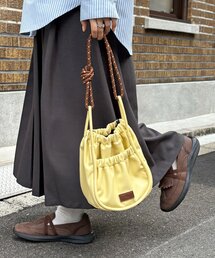 CPCM（シーピーシーエム）の「【FUKA's企画】PUパラコードギャザーミニショルダーバッグ（ショルダーバッグ）」