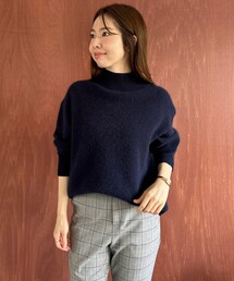 【WEB&一部店舗限定】へアリースウェット ハイネックニット