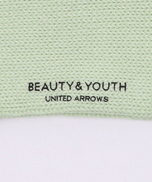 BEAUTY&YOUTH UNITED ARROWS(ビューティーアンドユースユナイテッドアローズ)の「ラメ ヘビー ソックス(ソックス/靴下・メンズ・ライム/ベージュ/ブラック・FREE)」の5枚目の写真