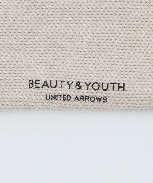 BEAUTY&YOUTH UNITED ARROWS(ビューティーアンドユースユナイテッドアローズ)の「ラメ ヘビー ソックス(ソックス/靴下・メンズ・ライム/ベージュ/ブラック・FREE)」の9枚目の写真
