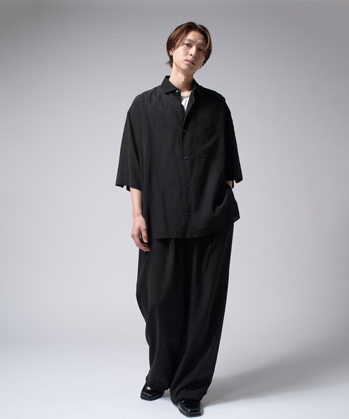 キュプラ混イージーワイドパンツ（その他パンツ）｜Lui's（ルイス）の