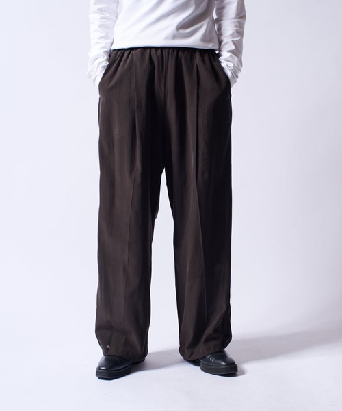 キュプラ混イージーワイドパンツ（その他パンツ）｜Lui's（ルイス）の