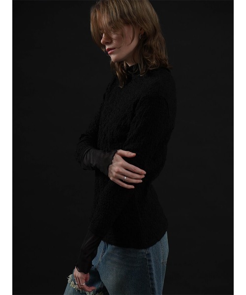 送料関税込☆【TATRAS】SOFIO ソフィオ トップス セール】SHEER LAYERED TOPS（Tシャツ/カットソー）｜:ETHROF
