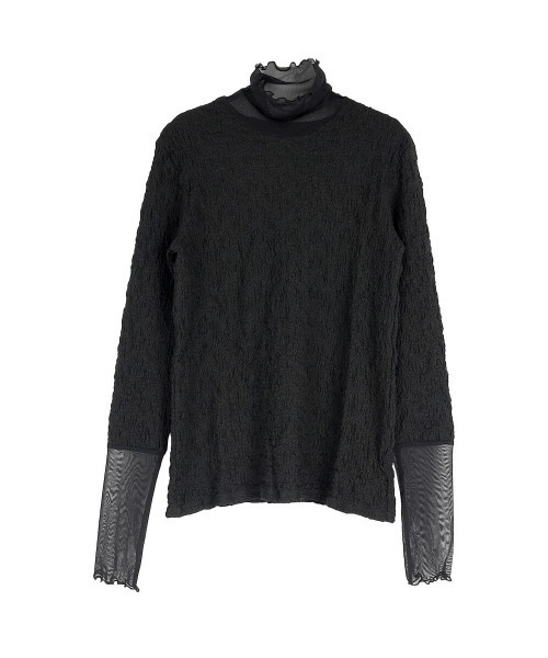 ETHROF（イーサオブ）の「SHEER LAYERED TOPS（Tシャツ