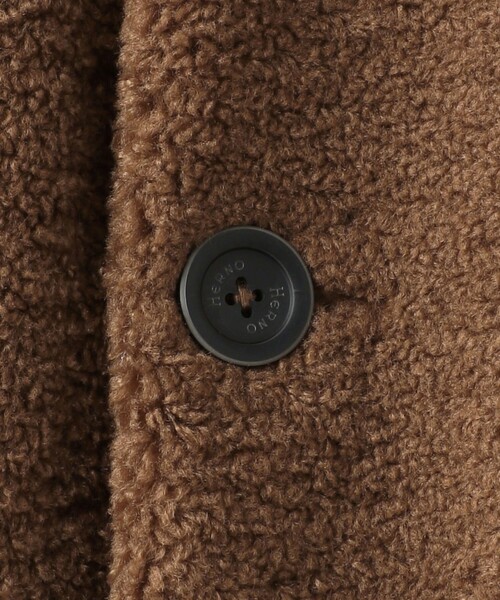 HERNO ボアチェスターコート メンズ HERNO（ヘルノ） ボアコート CA000162U 12536 メンズ チェスターコート