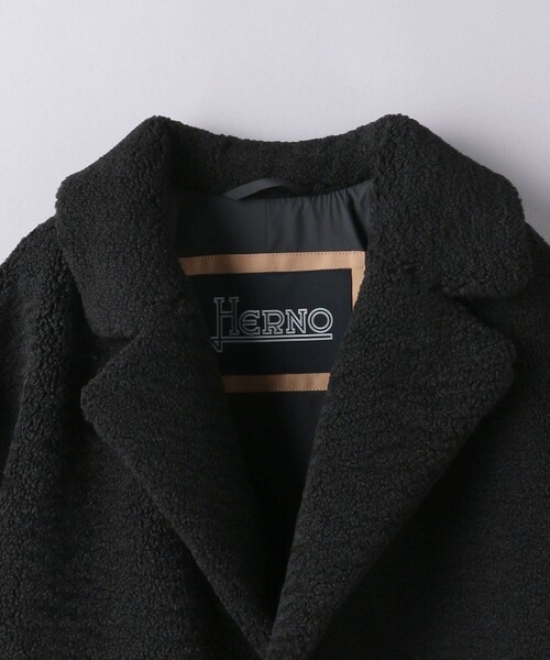 HERNO（ヘルノ）の「＜HERNO＞ボア シングルチェスターコート
