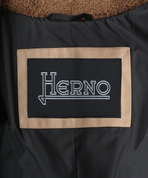 HERNO(ヘルノ)の「<HERNO>ボア シングルチェスターコート(チェスターコート)」 - WEAR