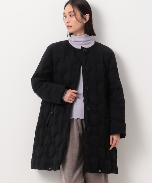 【セール】ダイヤ柄 ダウンコート（ダウンジャケット/コート）｜Gabardine K.T（ギャバジンケーティー）