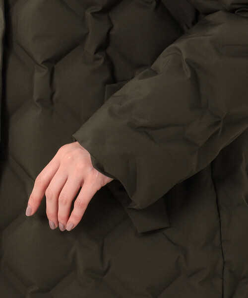 【セール】ダイヤ柄 ダウンコート（ダウンジャケット/コート）｜Gabardine K.T（ギャバジンケーティー）