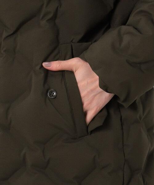 【セール】ダイヤ柄 ダウンコート（ダウンジャケット/コート）｜Gabardine K.T（ギャバジンケーティー）