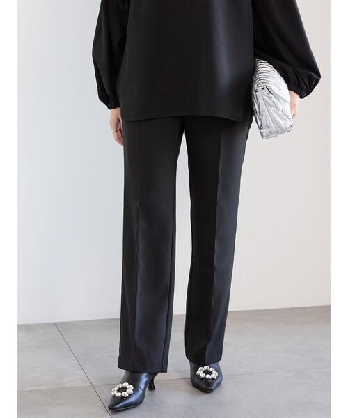 【セール】ダブルクロスセミフレアパンツ(セットアップ可)(その他パンツ)|Te chichi(テチチ) 【セール】ダブルクロスセミフレアパンツ(セットアップ可)(その他パンツ)|Te chichi(テチチ)