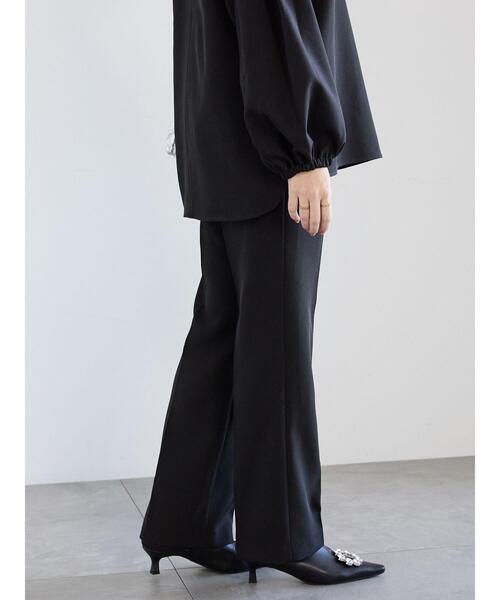 【セール】ダブルクロスセミフレアパンツ(セットアップ可)(その他パンツ)|Te chichi(テチチ) 【セール】ダブルクロスセミフレアパンツ(セットアップ可)(その他パンツ)|Te chichi(テチチ)