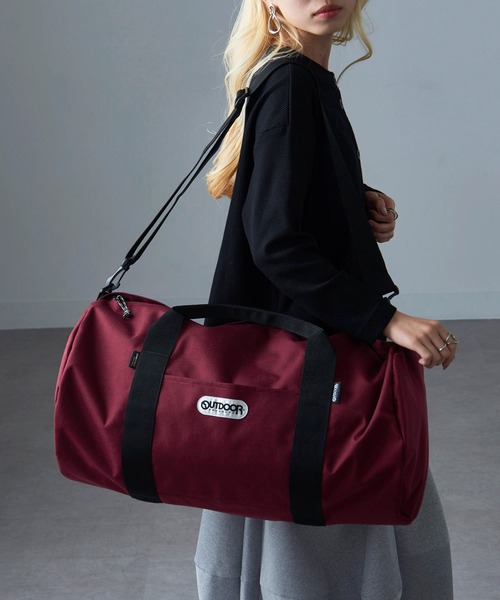 OUTDOOR PRODUCTS（アウトドアプロダクツ）の「【OUTDOOR PRODUCTS】ロールボストン 232 X-LARGE（ドラムバッグ・レディース・グレー/レッド/ブラック/ネイビー/グリーン/バーガンディー/ピンク・FREE）」の7枚目の写真