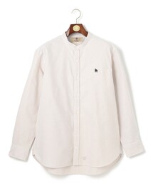 【IVY COLLECTION】【KING SIZE】バックブル ロンストクレイジーパターン バンドカラーシャツ