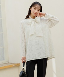 form forma | 単品シアージャガードブラウス(シャツ/ブラウス)