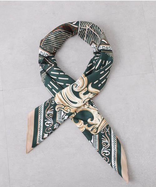 CIAOPANIC TYPY（チャオパニックティピー）の「【新色追加】【lil】アソートデザインスカーフ（バンダナ/スカーフ・レディース・イエロー/グリーン/レッド/ブラウン/ブルー/ブラック/オレンジ/グリーン系その他/ブラック系その他/ブラウン系その他/ベージュ/ブルー系その他・ONE SIZE）」の14枚目の写真