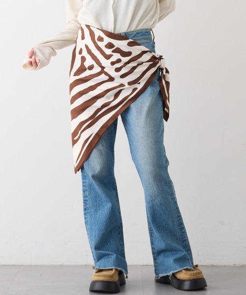 CIAOPANIC TYPY（チャオパニックティピー）の「【新色追加】【lil】アソートデザインスカーフ（バンダナ/スカーフ・レディース・イエロー/グリーン/レッド/ブラウン/ブルー/ブラック/オレンジ/グリーン系その他/ブラック系その他/ブラウン系その他/ベージュ/ブルー系その他・ONE SIZE）」の13枚目の写真