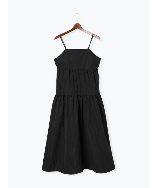 Te chichi TERRASSE(テチチテラス)の「2WAYバルーンティアードキャミワンピース(ワンピース・レディース・カーキ/ブラック/ベージュ・F)」の18枚目の写真