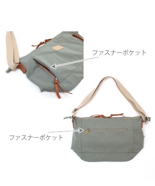 and it_（アンドイット）の「多収納にこだわった大人はっ水ショルダー（ショルダーバッグ・レディース・ブラック/ピンク系その他/グレー/セージグリーン・FREE）」の11枚目の写真