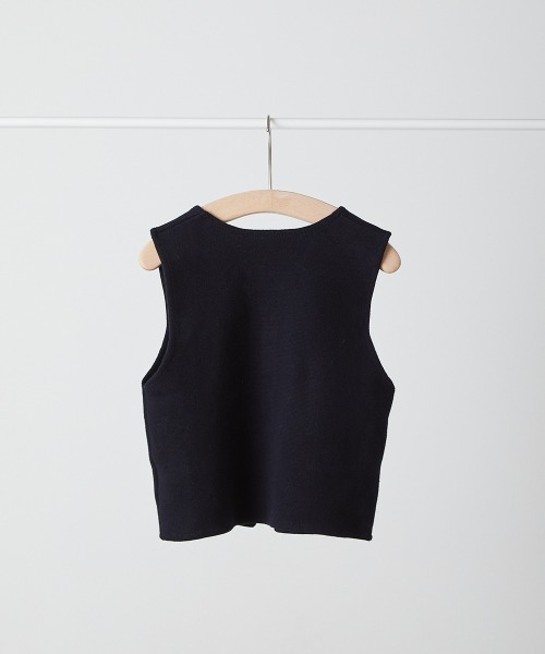 RiiiEᵕ̈*ページ オケージョンニットベスト（スーツベスト）｜riziere