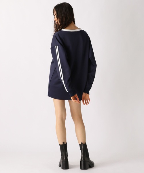 FOREVER 21(フォーエバー トゥエンティーワン)の「【2025SS】ロゴゲームシャツ(Tシャツ/カットソー・レディース・ピンク/ブルー/ネイビー・FREE)」の15枚目の写真