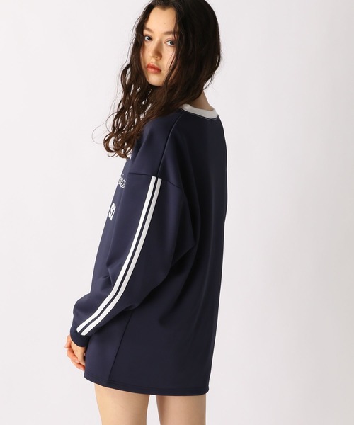 FOREVER 21(フォーエバー トゥエンティーワン)の「【2025SS】ロゴゲームシャツ(Tシャツ/カットソー・レディース・ピンク/ブルー/ネイビー・FREE)」の18枚目の写真