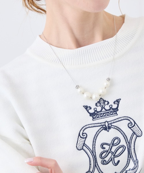 ROPE' PICNIC（ロペピクニック）の「ロンデル×パールネックレス（ネックレス・レディース・シルバー/ゴールド・FREE）」の11枚目の写真