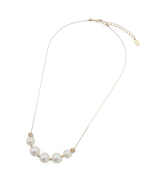 ROPE' PICNIC（ロペピクニック）の「ロンデル×パールネックレス（ネックレス・レディース・シルバー/ゴールド・FREE）」の10枚目の写真