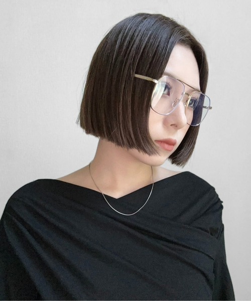 IMARI（イマリ）の「【 IMARI / イマリ 】 ティアドロップ型 メガネ（メガネ・レディース・シルバー/ゴールド・FREE）」の5枚目の写真