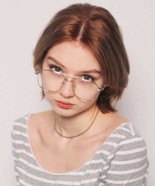 IMARI（イマリ）の「【 IMARI / イマリ 】 ティアドロップ型 メガネ（メガネ・レディース・シルバー/ゴールド・FREE）」の14枚目の写真