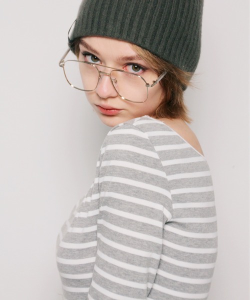 IMARI（イマリ）の「【 IMARI / イマリ 】 ティアドロップ型 メガネ（メガネ・レディース・シルバー/ゴールド・FREE）」の22枚目の写真