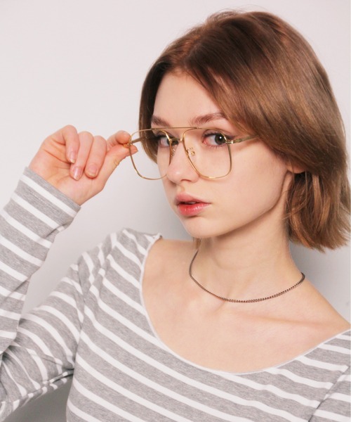 IMARI（イマリ）の「【 IMARI / イマリ 】 ティアドロップ型 メガネ（メガネ・レディース・シルバー/ゴールド・FREE）」の12枚目の写真