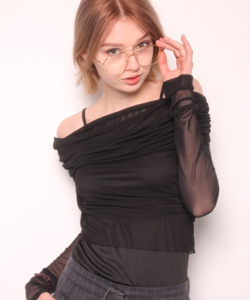 IMARI（イマリ）の「【 IMARI / イマリ 】 ティアドロップ型 メガネ（メガネ・レディース・シルバー/ゴールド・FREE）」の16枚目の写真