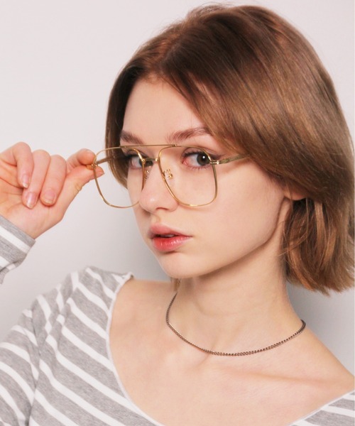 IMARI（イマリ）の「【 IMARI / イマリ 】 ティアドロップ型 メガネ（メガネ・レディース・シルバー/ゴールド・FREE）」の15枚目の写真